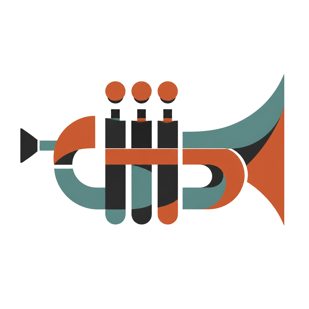 JazzValve trumpet logo